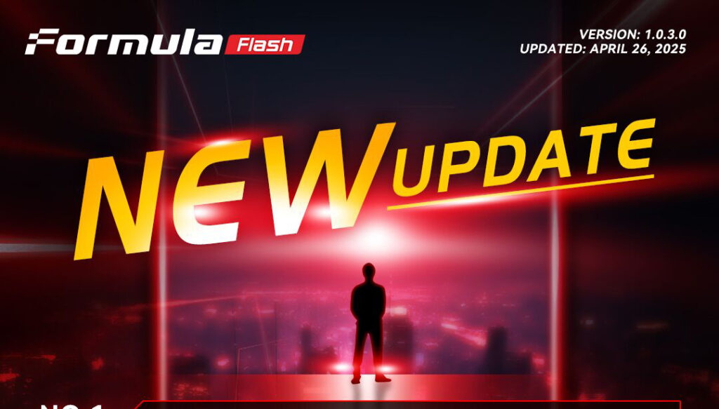 FormulaFlash Software Update to 1.0.3.0