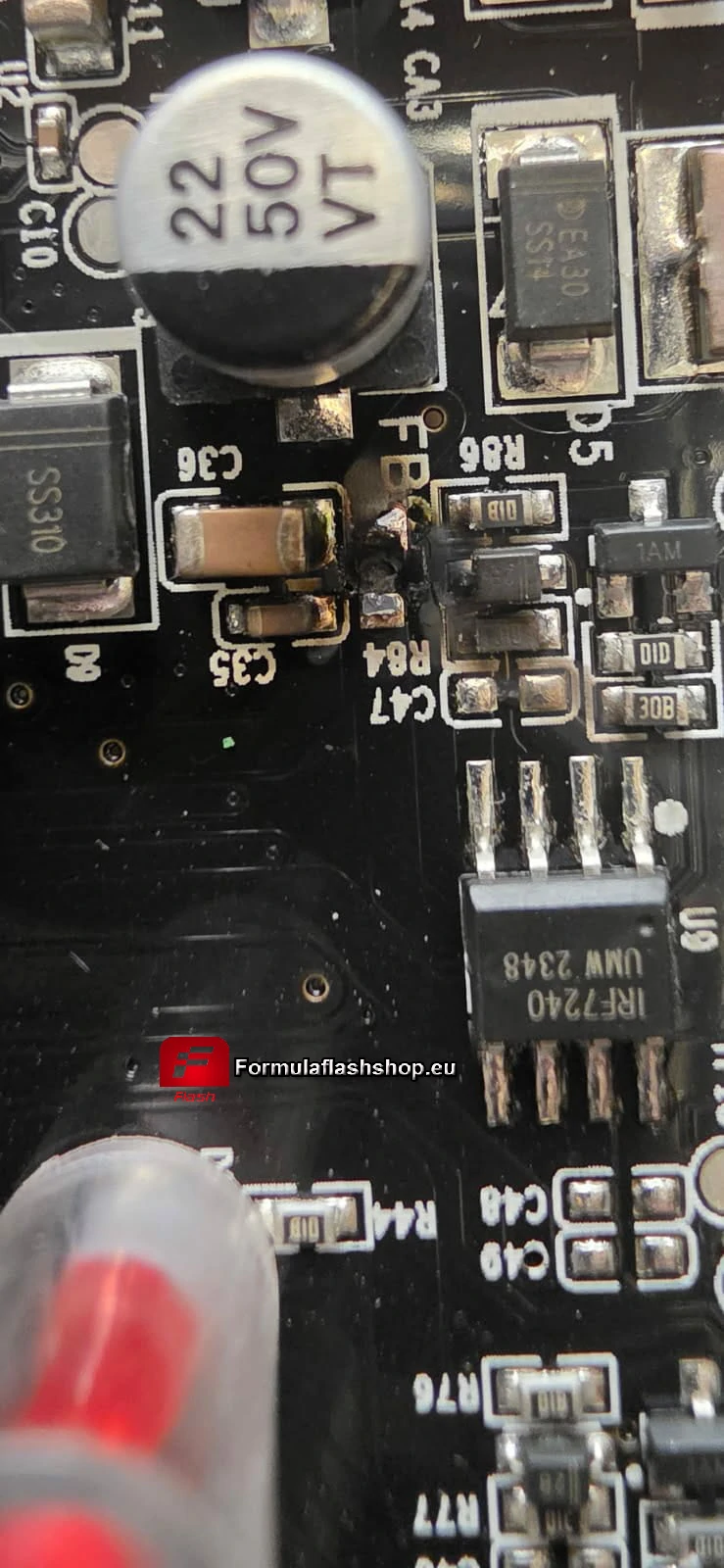 FormulaFlash No Power Fix – A1–A6 Not Working 02